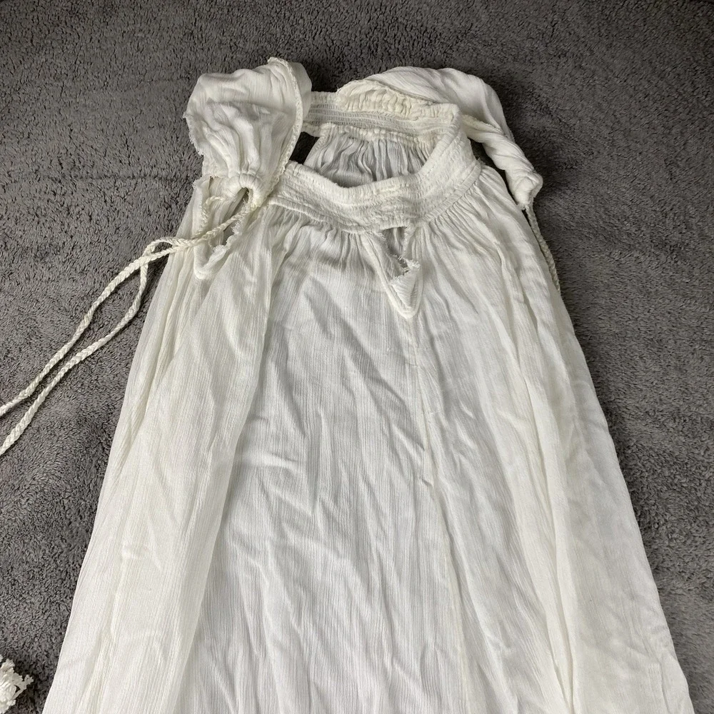 Free People Sweet Sea Lace Maxi Dress Womens XS Ivory